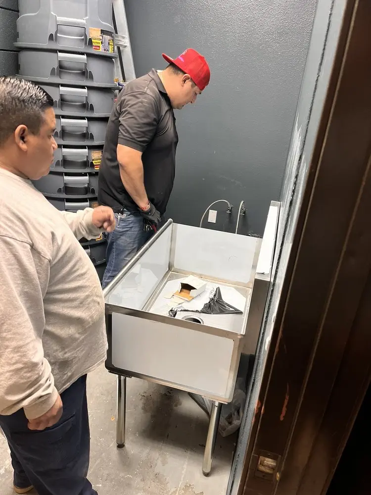 Commercial plumbing and sink installation in Spring Lakes